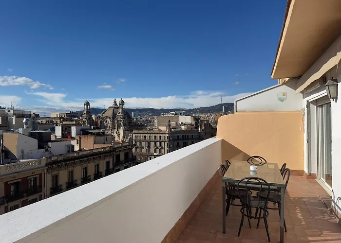 Penthouse With Terrace In Rambla Catalunya -Centre